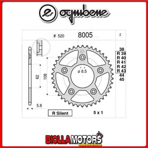 368005r43 transmission crown - transmission,