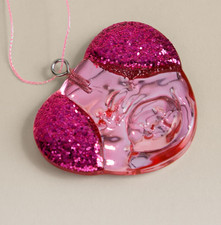 PERCY PIG HANGING CHRISTMAS TREE DECORATION. NEW. BOXED. 6CM X 5CM.