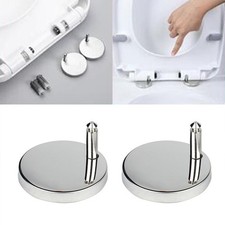 2x Toilet Seat Hinges Seat