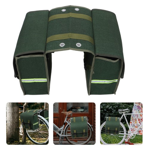 Retro canvas motorcycle saddle - retro,