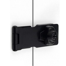 Locking Hasp and Staple with Keys Padlock Garage Lock Cupboard Shed 2.5"/3"/4"