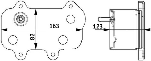 Mahle premium line - oil, cooler