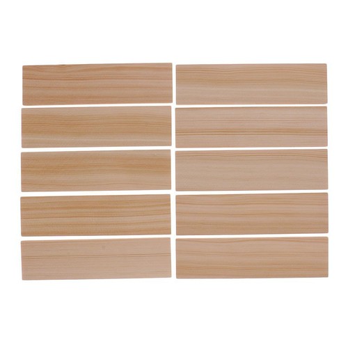10pcs wooden strip model wood - 10pcs,