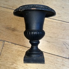 Vintage Cast Iron Urn Planter