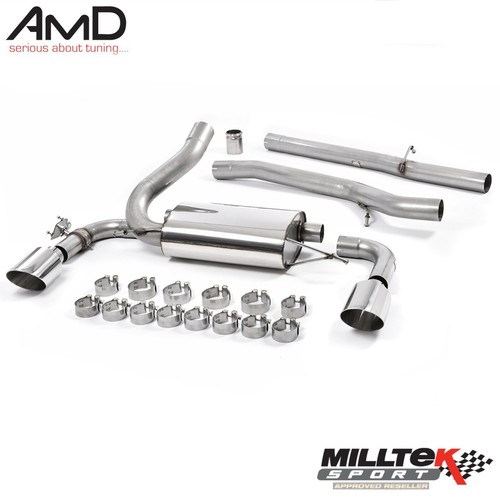 Milltek mk3 focus exhaust - milltek, rs