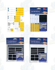 BECC Number Plate Decals for