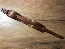 10mm brown leather handmade