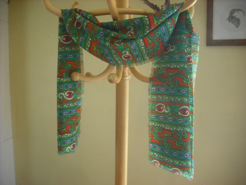 Long scarf paisley liberty - in,
