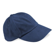 Mens Beechfield Cotton BASEBALL CAP Womens Low Profile Sports Running Sun Hat