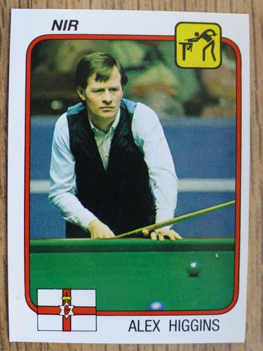 Alex higgins panini - higgins,