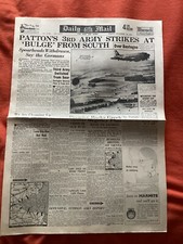 Ww2 patton army strike bulge - army,