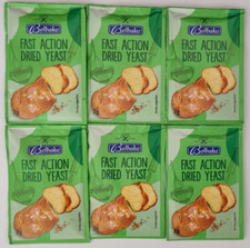 Dried yeast fast action bread - action,