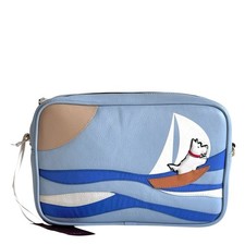 Radley handbag blue leather - handbag,