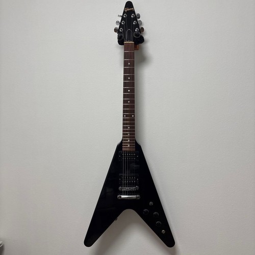 Gibson 80s flying ebony - gibson,