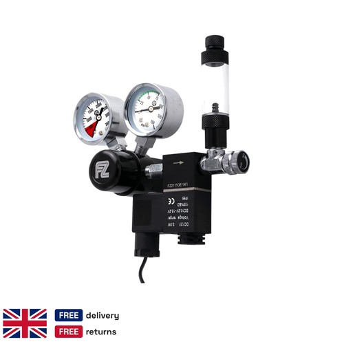 Co2 regulator dual - regulator, dc