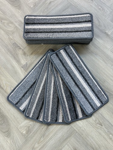 Striped stair carpet - striped,