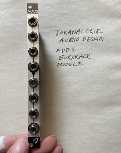 Joranalogue audio design add - , 2