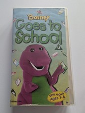 Barney Goes to School VHS