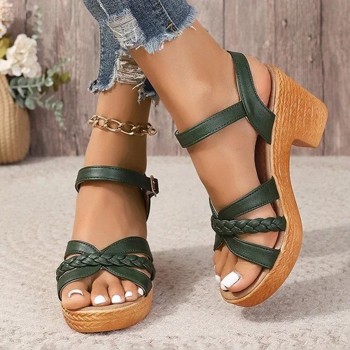 Women ladies wedge heel - ladies,