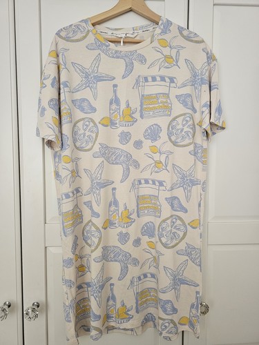 Womens coastal print cotton - tu,