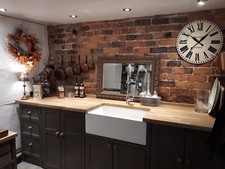 Utility room package- Sink Unit and wide larder- HARDWOOD OR SOFTWOOD