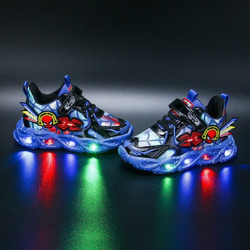 Led trainers spiderman shoes - led,