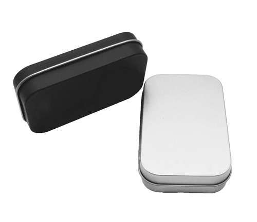 Small metal tin storage - small,