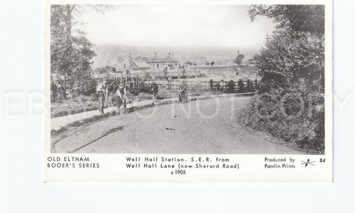 Postcard pamlin print - print., old