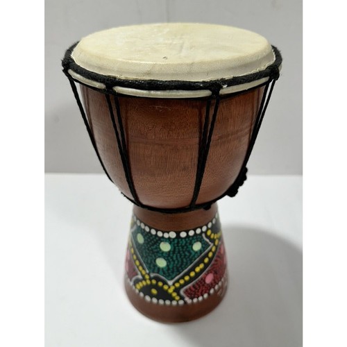 Hand carved djembe - djembe, bongo