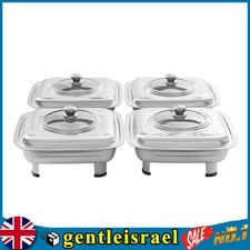4pcs Food Plates Buffet Food