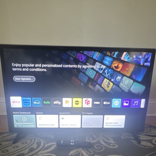 32lm577bzua led smart - lg,