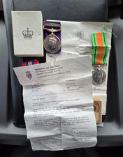 George VI GSM, RAF. General Service Medal. AC2 A.R. Makin. 1882658 R.A.F