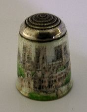 ENGLISH STERLING SILVER ENAMEL