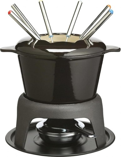 Masterclass cast iron fondue - masterclass,