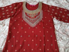 maroon ladies kurta - size M