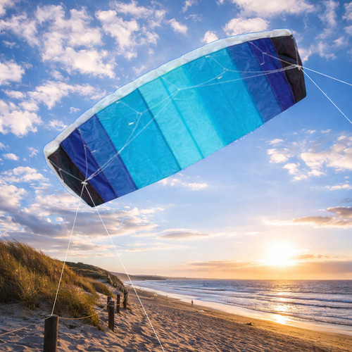 Easy fly stunt kite - fly, blue