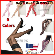 Lady's Lace Top Stay Up