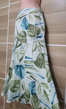 Kaliko Green & Blue Leaf Print
