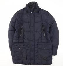 Geox Men's Blue Puffer Jacket