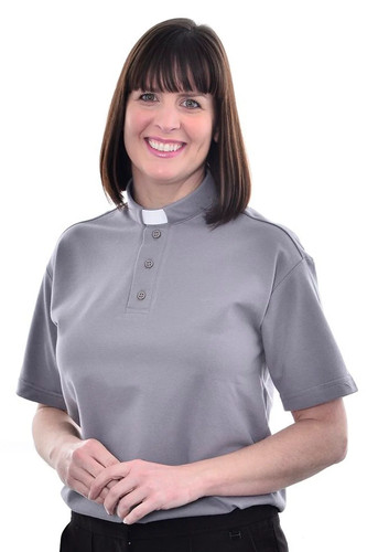 Women clerical polo - women's,