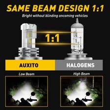 9003 H4 LED Hi/Low Beam Bulb Headlight FOR Motorcycle Power High Fanless 6000K