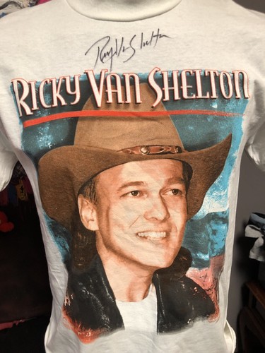 Ricky van shelton autographed - shelton,