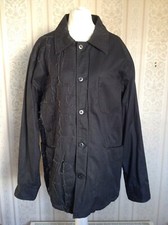 etienne ozeki blue detailed worker jacket size L