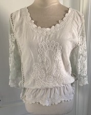 Ember Off White Lace Net