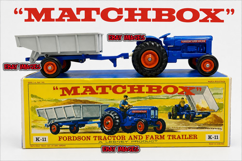 Matchbox k11 fordson major - major, &