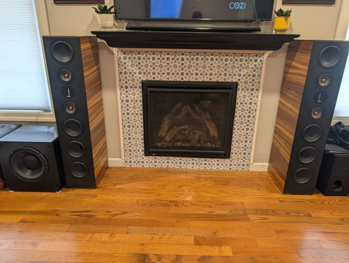 Custom made tower - made, speakers