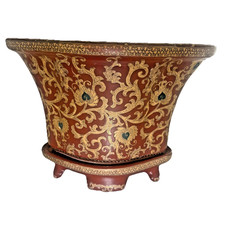 Oriental accents tapestry - oriental,