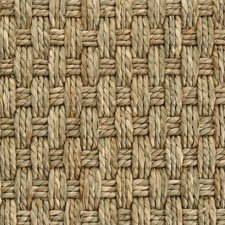 Crucial Trading Seagrass Fine Basketweave Natural Carpet 1.5m x 1.4m (s39933)