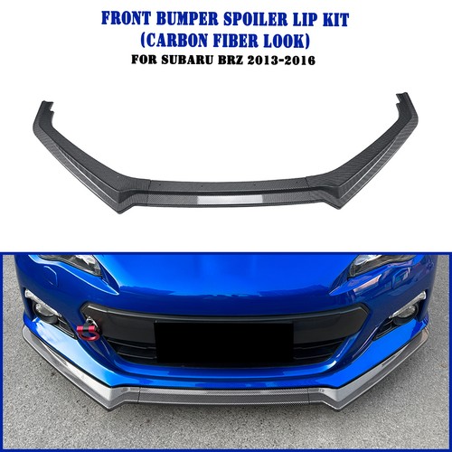 Carbon look front bumper lower - look,