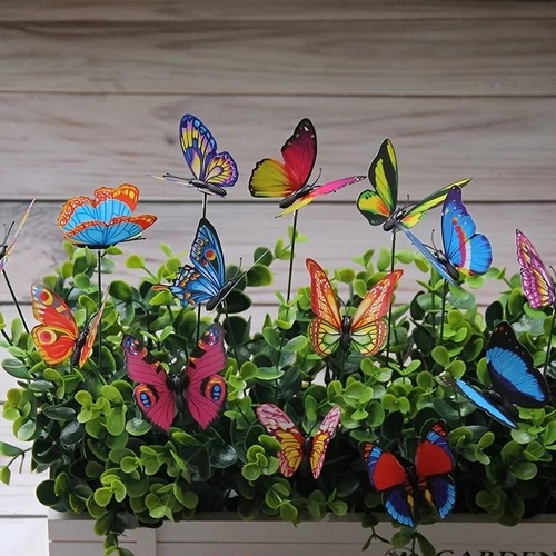 10pcs colorful butterfly - 10pcs,